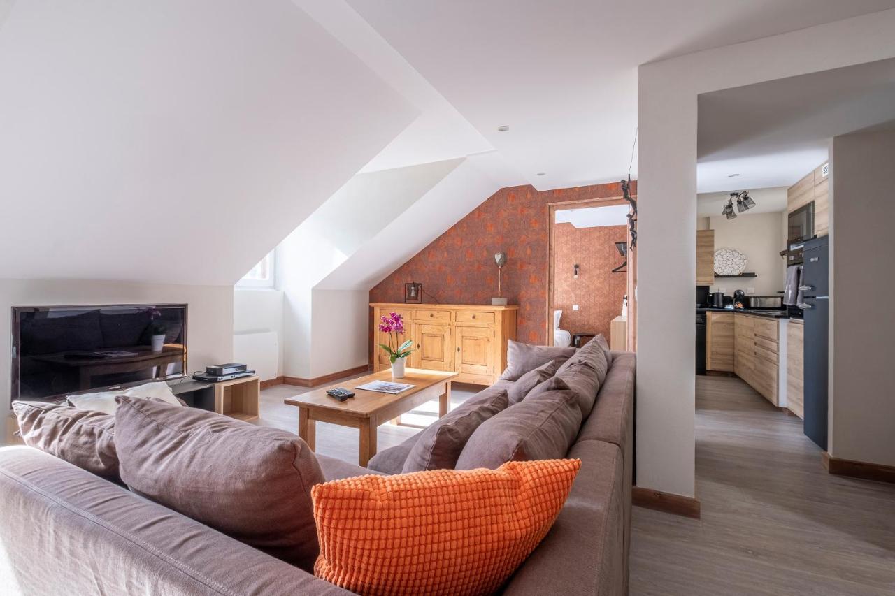L'Appart 52, Magnifique Duplex En Plein Coeur De Chamonix-Mont-Blanc Exteriör bild