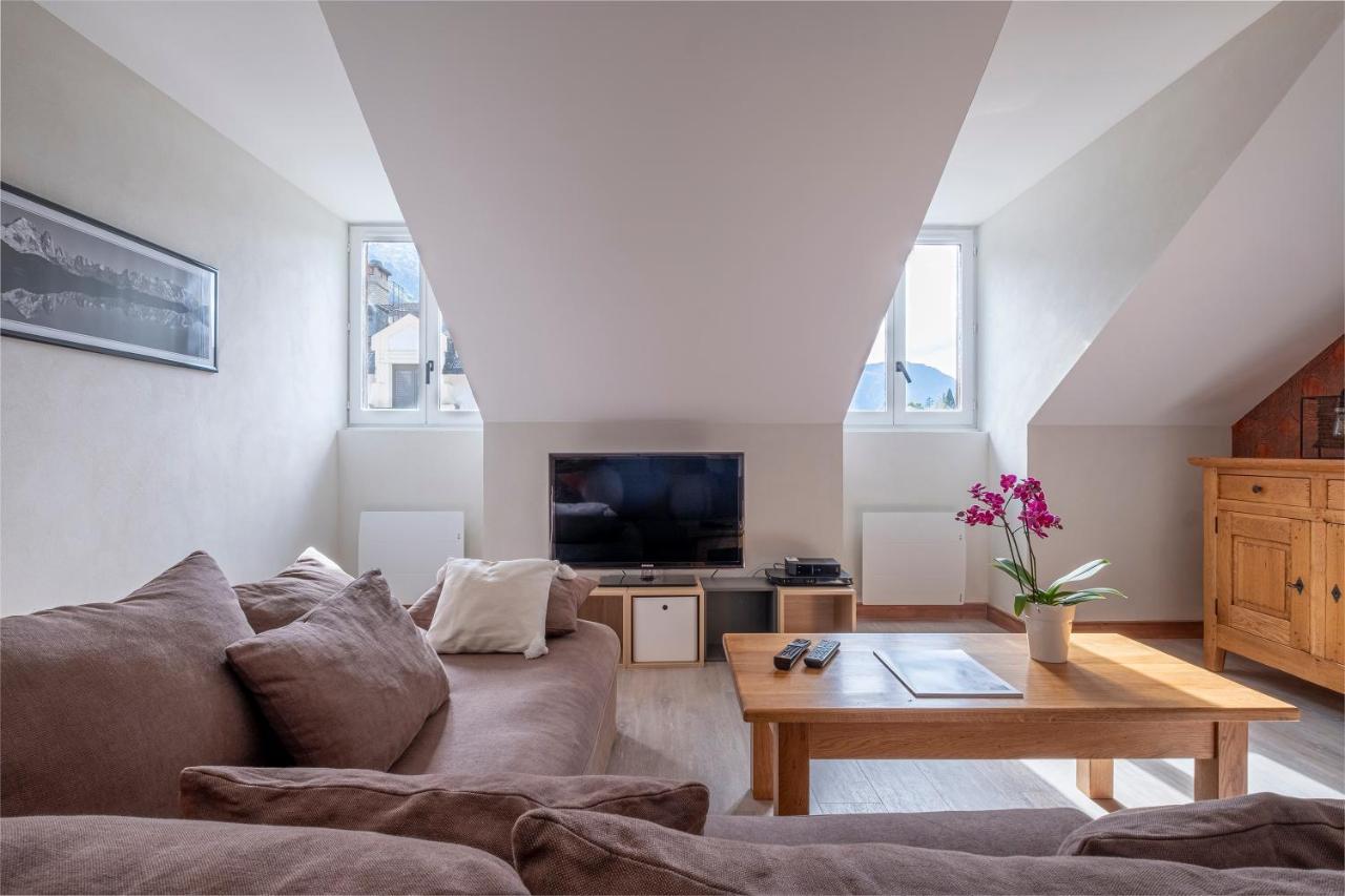 L'Appart 52, Magnifique Duplex En Plein Coeur De Chamonix-Mont-Blanc Exteriör bild
