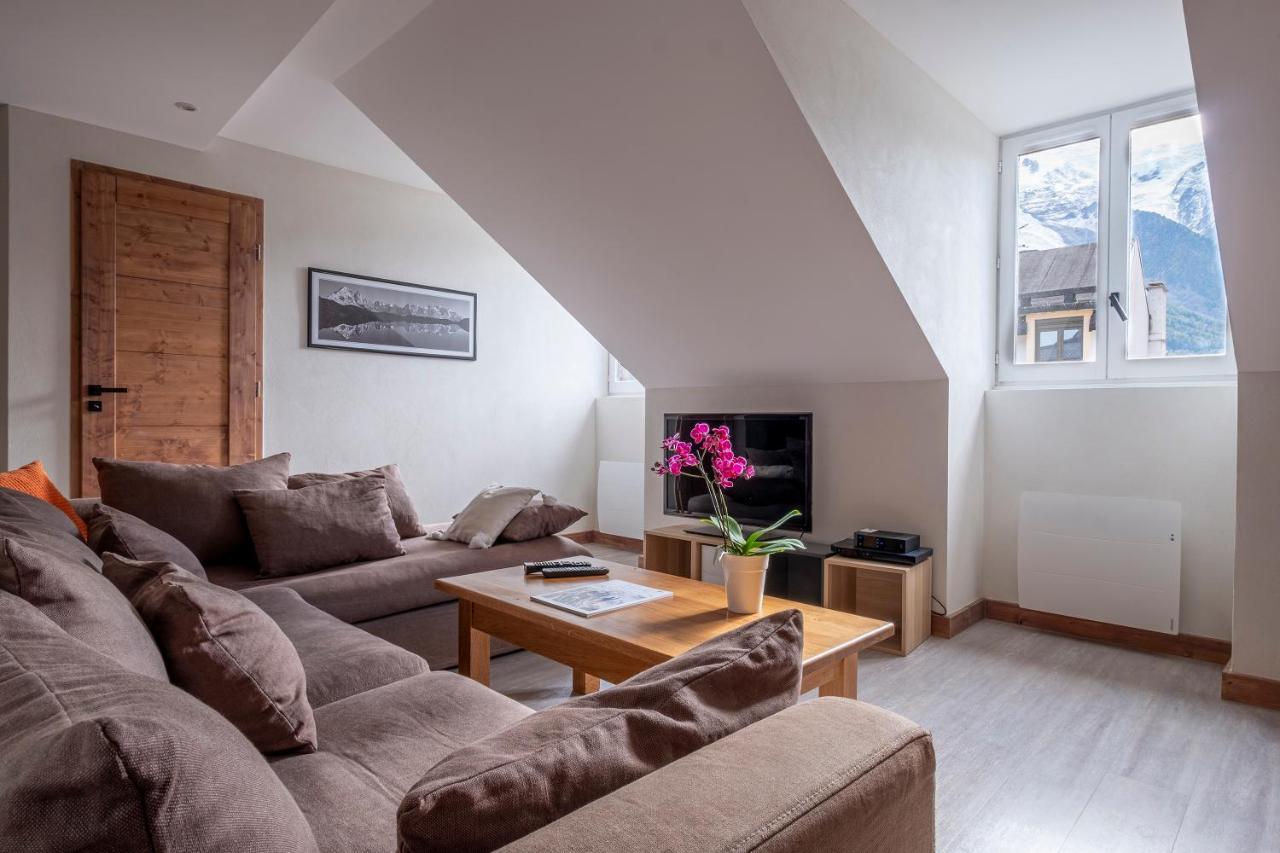 L'Appart 52, Magnifique Duplex En Plein Coeur De Chamonix-Mont-Blanc Exteriör bild